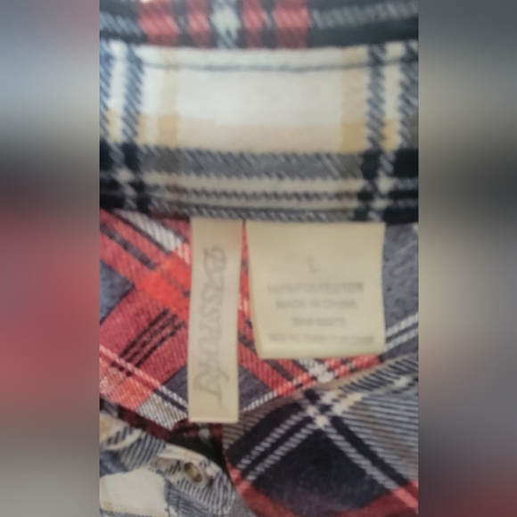 Blue and Red Flannel - Picture 2 of 3